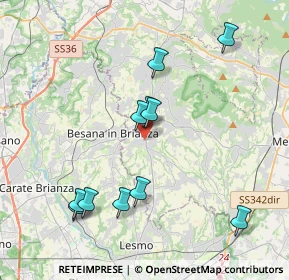 Mappa Via Giuseppe Garibaldi, 23880 Casatenovo LC, Italia (3.95)