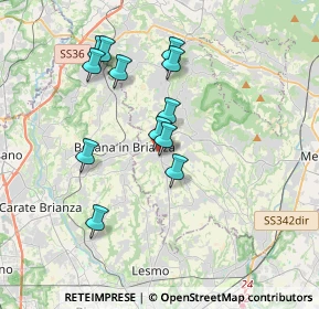 Mappa Via Giuseppe Garibaldi, 23880 Casatenovo LC, Italia (3.24333)