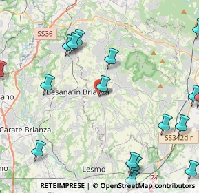 Mappa Via Giuseppe Garibaldi, 23880 Casatenovo LC, Italia (6.381)
