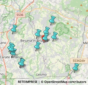 Mappa Via Giuseppe Garibaldi, 23880 Casatenovo LC, Italia (4.14)