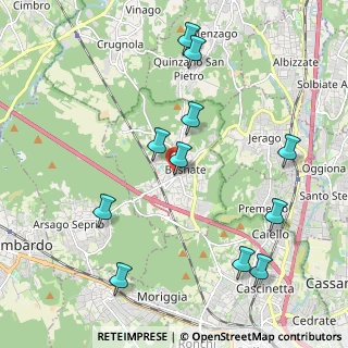 Mappa Via Milyus, 21010 Besnate VA, Italia (2.24727)