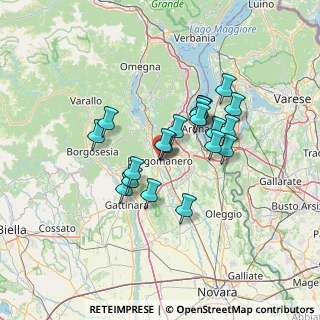 Mappa Corso Camillo Benso Conte di Cavour, 28021 Borgomanero NO, Italia (10.59)