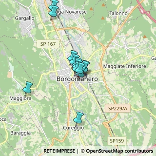 Mappa Corso Camillo Benso Conte di Cavour, 28021 Borgomanero NO, Italia (1.21846)