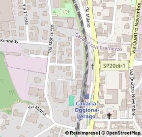 Mappa Via Giovanni Falcone, 21044 Cavaria con Premezzo VA, Italia (0.14615)