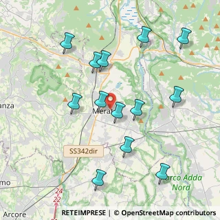 Mappa 23807 Merate LC, Italia (4.12)