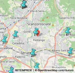 Mappa Via Donadoni, 24066 Pedrengo BG, Italia (3.23188)