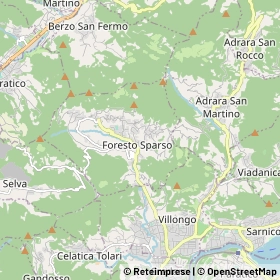 Mappa Foresto Sparso