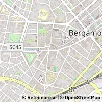Mapa Bergamo