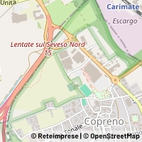 지도 Lentate sul Seveso