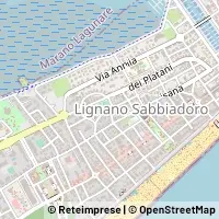 Mapa Lignano Sabbiadoro