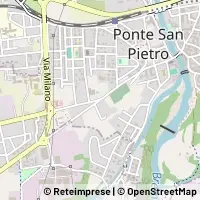 지도 Ponte San Pietro