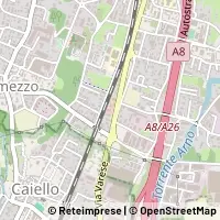 Kaart Cavaria con Premezzo