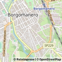 지도 Borgomanero
