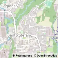 Map Oggiona Con Santo Stefano