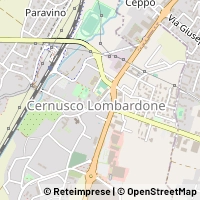 Hartă Cernusco Lombardone