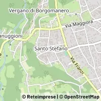 Mapa Borgomanero