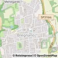 Map Bregnano