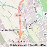 Mapa Pedrengo
