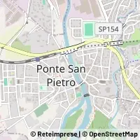 Mapa Ponte San Pietro