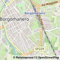 Map Borgomanero