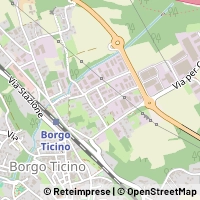 지도 Borgo Ticino