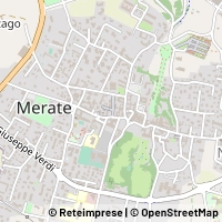 Hartă Merate