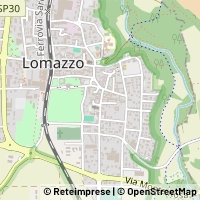 Mapa Lomazzo