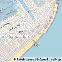 Kaart Lignano Sabbiadoro