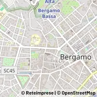 Hartă Bergamo