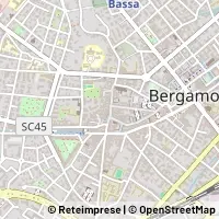 Kaart Bergamo