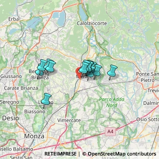 Mappa 23870 Cernusco Lombardone LC, Italia (4.61615)