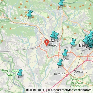 Mappa Via Giacomo Matteotti, 24030 Presezzo BG, Italia (6.39529)