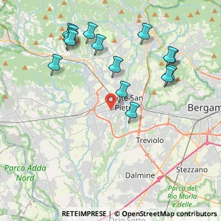 Mappa Via Giacomo Matteotti, 24030 Presezzo BG, Italia (4.61)