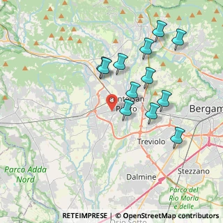 Mappa Via Giacomo Matteotti, 24030 Presezzo BG, Italia (3.6375)