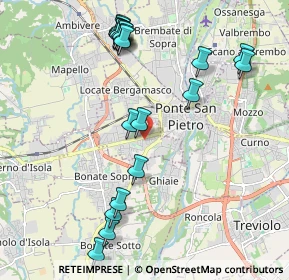 Mappa Via Giacomo Matteotti, 24030 Presezzo BG, Italia (2.279)