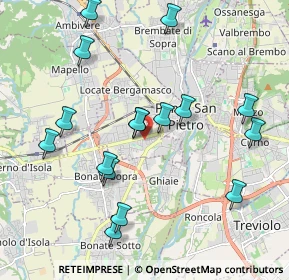 Mappa Via Giacomo Matteotti, 24030 Presezzo BG, Italia (2.07188)