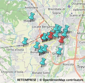 Mappa Via Alessandro Manzoni, 24030 Presezzo BG, Italia (1.28368)