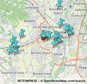 Mappa Via Alessandro Manzoni, 24030 Presezzo BG, Italia (1.71333)