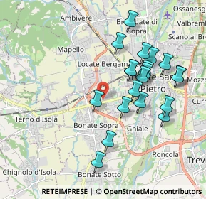 Mappa Via Alessandro Manzoni, 24030 Presezzo BG, Italia (1.8355)
