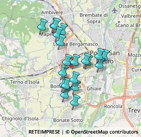 Mappa Via Alessandro Manzoni, 24030 Presezzo BG, Italia (1.4155)