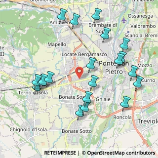 Mappa Via A. Manzoni, 24030 Presezzo BG, Italia (2.2815)