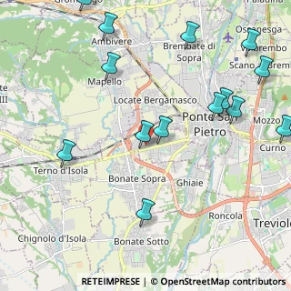 Mappa Via A. Manzoni, 24030 Presezzo BG, Italia (2.64429)