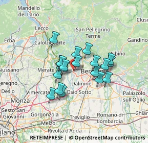 Mappa Via Alessandro Manzoni, 24030 Presezzo BG, Italia (9.7)