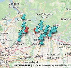 Mappa Via Alessandro Manzoni, 24030 Presezzo BG, Italia (10.4485)