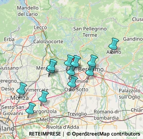 Mappa Via A. Manzoni, 24030 Presezzo BG, Italia (12.23917)