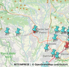 Mappa Via Alessandro Manzoni, 24030 Presezzo BG, Italia (6.6345)