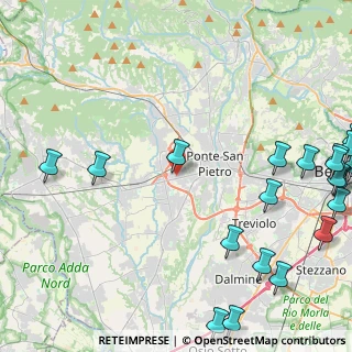 Mappa Via A. Manzoni, 24030 Presezzo BG, Italia (6.6345)
