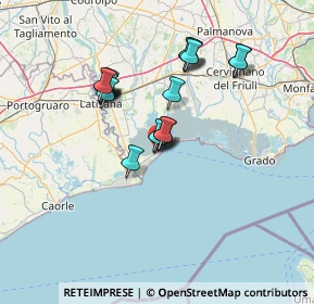 Mappa Viale Verona, 33054 Lignano Sabbiadoro UD, Italia (12.1105)