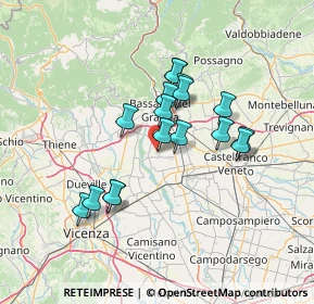 Mappa Via E. Fermi, 36056 Baracche VI, Italia (11.37882)