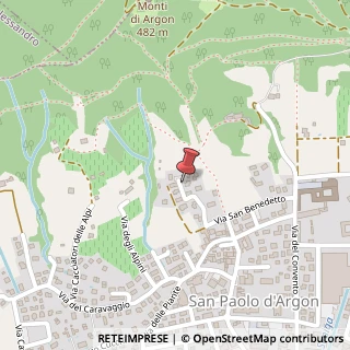 Mappa Via Bonetti, 23, 24060 San Paolo d'Argon, Bergamo (Lombardia)